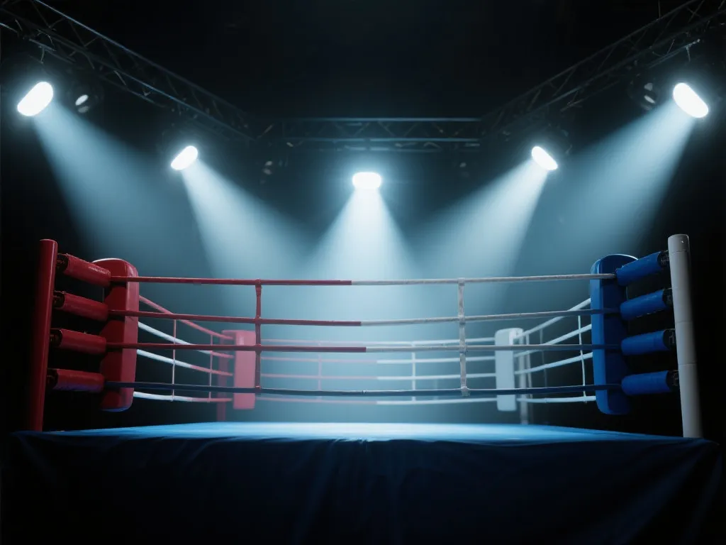拳击比赛精彩瞬间